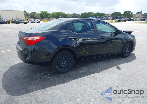 2017 Toyota Corolla Le z USA, uszkodzony, nr VIN 2T1BURHEXHC794105